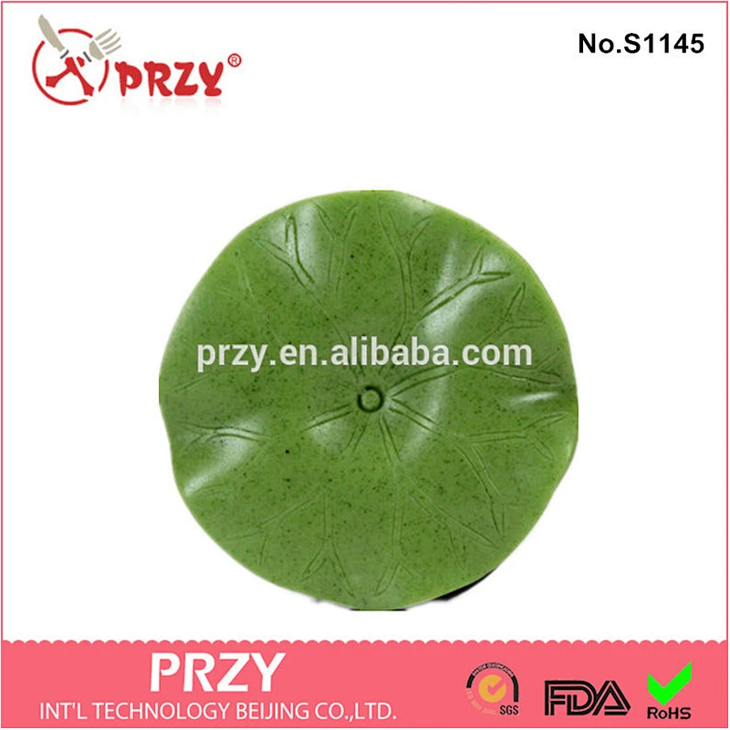 Handmade decorative silicone Lotus leaf design soap mold