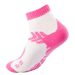Cotton jacquard pile sport cycling socks