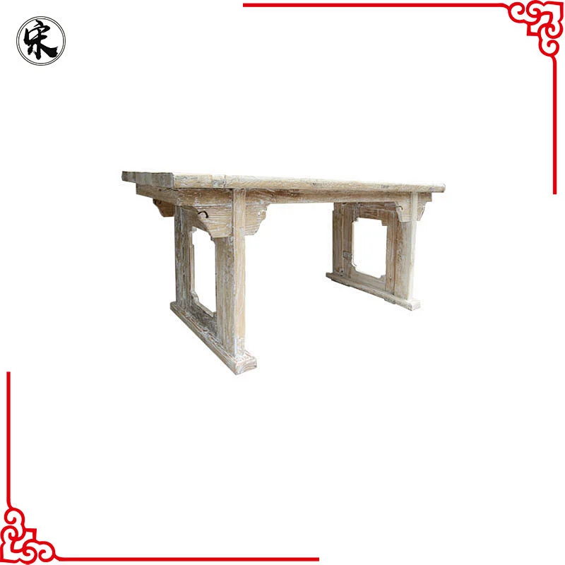 chinese antique beijing reproduction rustic wood furniture, dining room tables