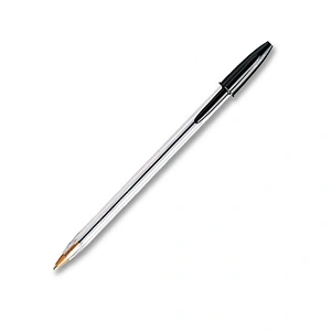 wholesale company gift promotional printed plastic black ballpoint pen