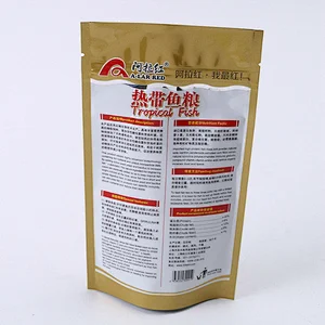 Colour printing PE vacuum pack fish grain bag