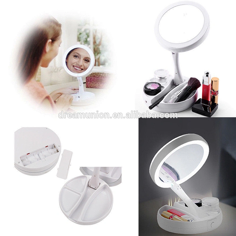 36 LED Double Sided Makeup Cosmetic Vanity Light up Mirror Large Touch Screen