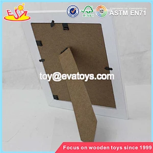 Wholesale cheap wooden big photo frame with custom W09A029