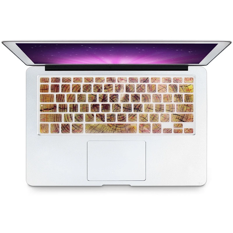 2 in 1 wooden keyboard case laptop body hard shell case protective hard case and keyboard skin cases for mac 156 laptop hard