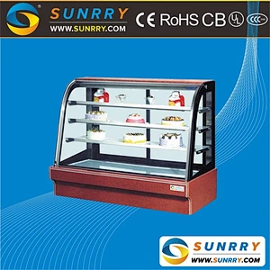 Cake Showcase/Glass Cake Display Cabinet/Ice Cream Display Freezer