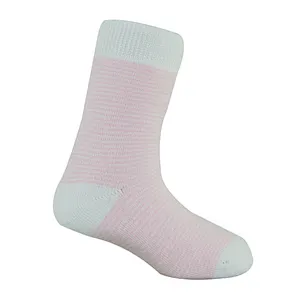 Cute lovely good quality wholesale newest cheap printed kids high-knee baby toddlers girl boypink plain socks