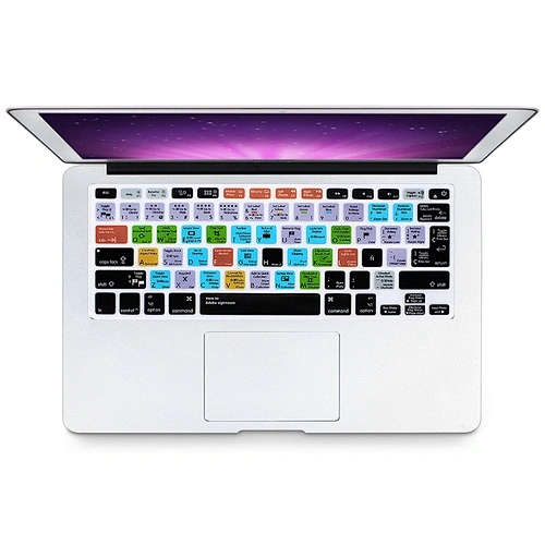 Eco-friendly Products for Ado be lightroom silicone cover Shortcuts Keyboard Protector for macbook pro 13 cover