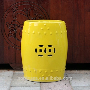 Handpainted Chinese Barrel Seat