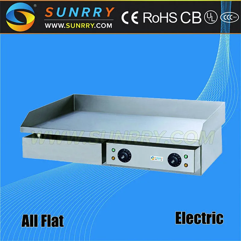 Electric griddle with CE all flat griddles electric (SY-GR230B SUNRRY)