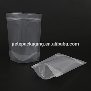 clear PE with or without zipper locking transparent plastic bags