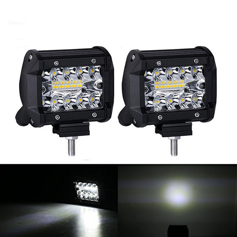 Offroad Triple Row 4inch 60w Led Work Light Bar