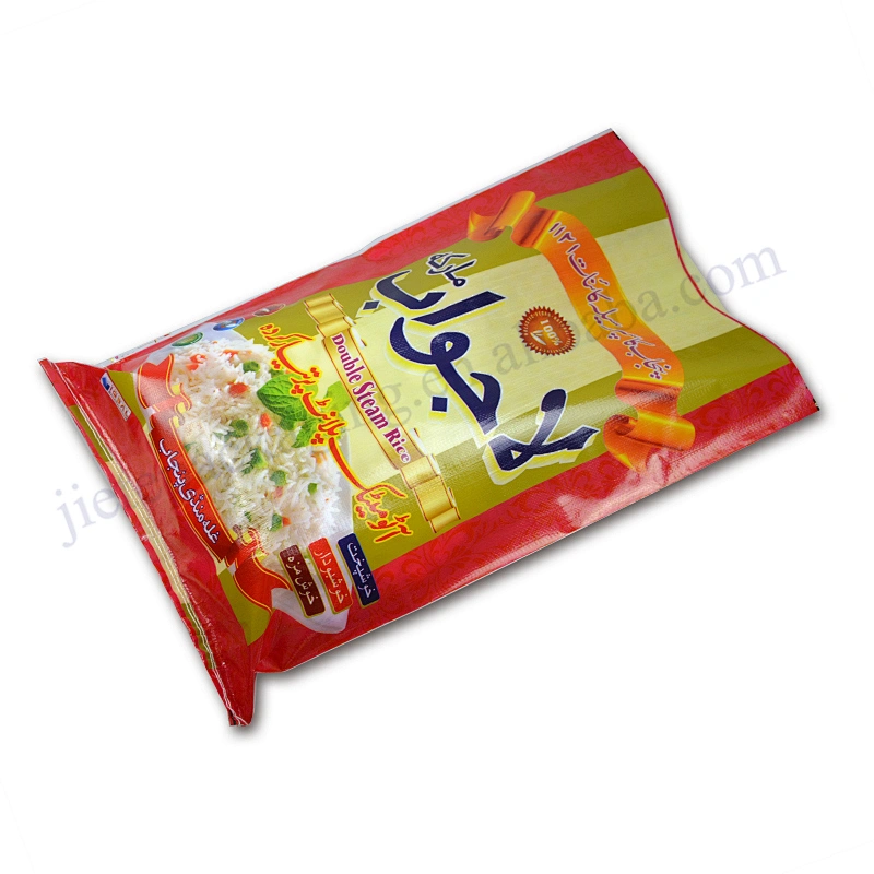 Customized design printing laminated pp bag for rice