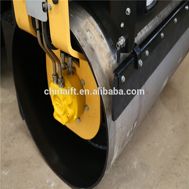 Articulated Vibratory Dual Drum Roller Used in Asphalt Compaction