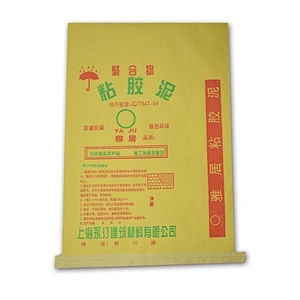 25kg 50kg valve bag, paper laminated pp woven bag for packaging