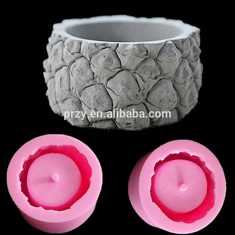 3d vase and planters molds przy silicone mold for concrete wholesale soap mold
