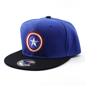 Fashion customize embroidered flexfit cap, 6 panel design men snapback cap hat