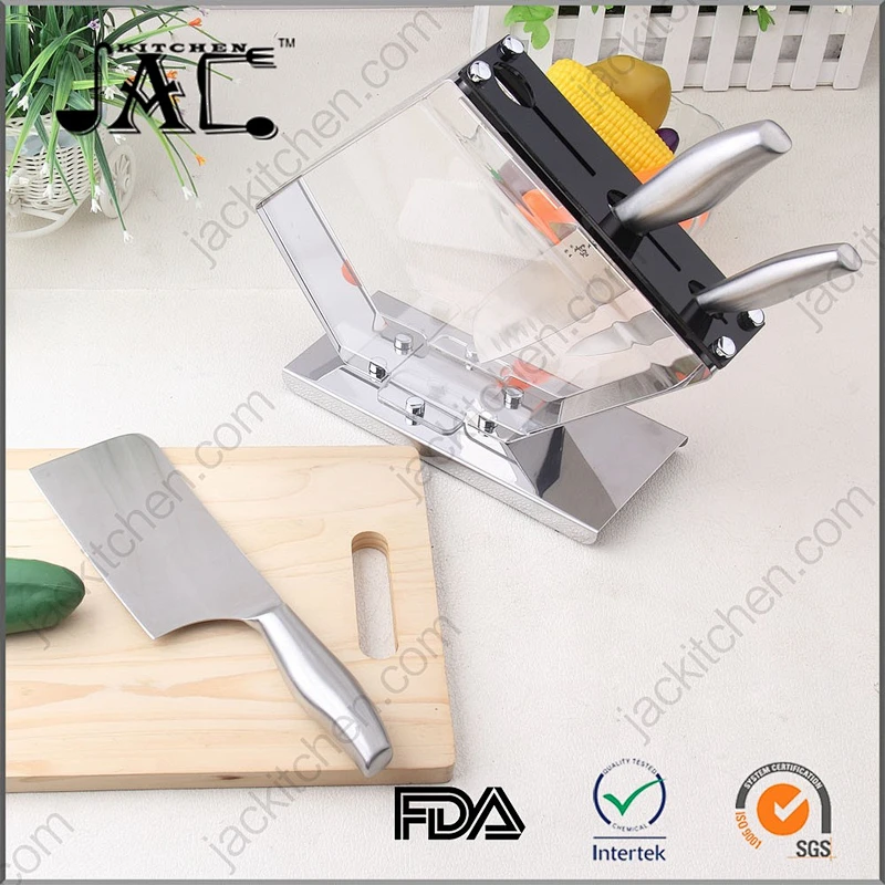 Royalty Line Stainless Steel Knife Set with Acrylic Stand