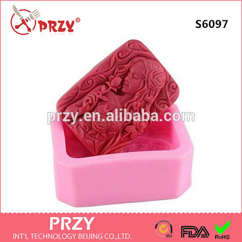 DIY Handmade Soap Molds Craft Art Silicone Soap Mold Craft Pattern