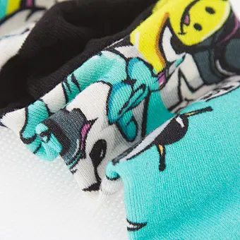 high quality fashion street printing cartoon crew socks
