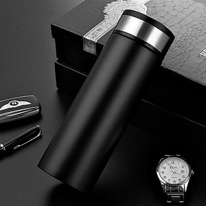 Free Customized LOGO 400 ML 304 Stainless Steel Vacuum Cups Travel Mugs Water Bottle