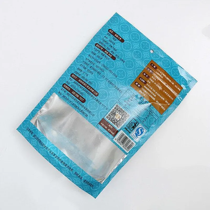 Wholesale blue PE bag for date packaging