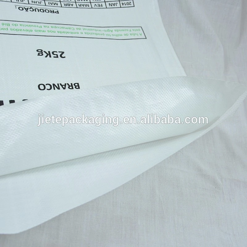 Recyclable pp woven bag,polypropylene bag, white pp woven bags 50kg packing rice,sugar,sand,seed,feed,flour,fertilizer,cement