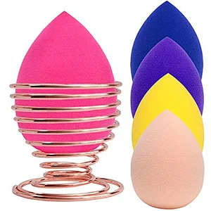 6pc makeup sponge latex free and puff holder