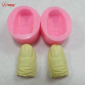Fondant Couple thumbs mold Cake decoration mould Soap silicone fondant pollex Ice molds