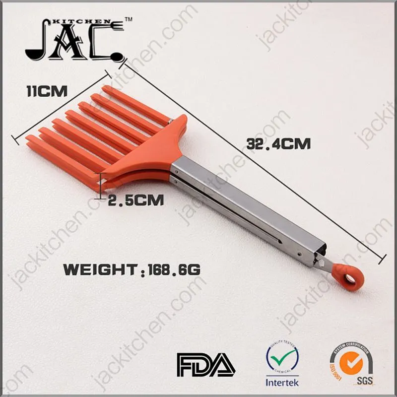 Washable Stainless Steel Pp Hot Sale Salad Tongs