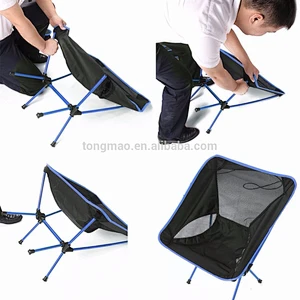 portable travel lightweight folding camping high back camp chair