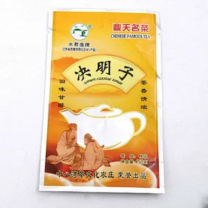 Custom yellow transparent PE bag with windows for final packing