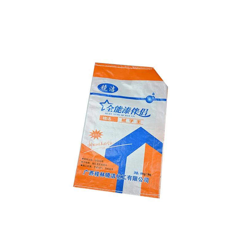 Wholesale 20kg putty powder packaging plastic bag with valve
