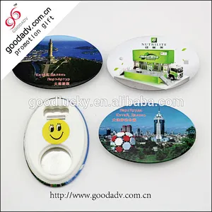 OEM factory promotional gifts lovely oval tinplate beer bottle opener