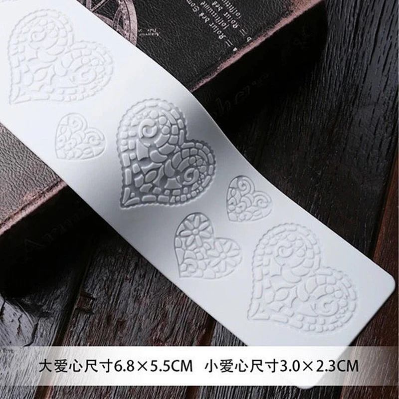 Love series Silicone lace mat Mold for cake decorating