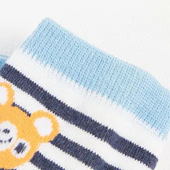 high quality silicone 3d knitting kids anti slip floor home animal baby socks