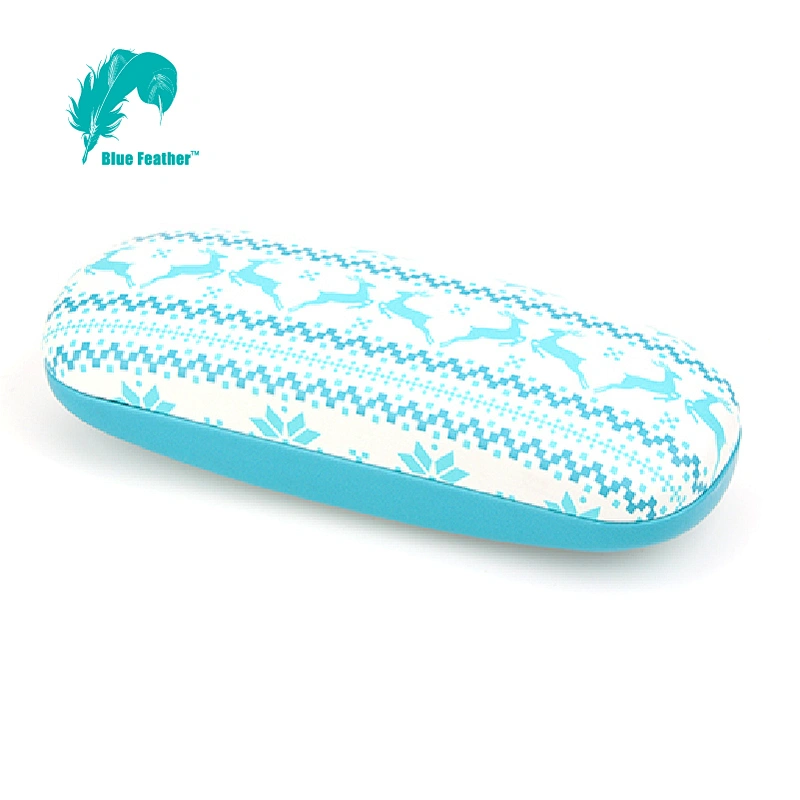 Durable Blue Hard Shell Spectacle Case for Seasonal Protection