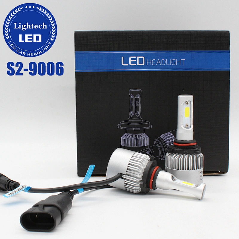 Cheap S2 COB Headlight 72W 8000LM 12V Car LED Bulbs HB4 9006 LED Car Headlight For Motorcycles