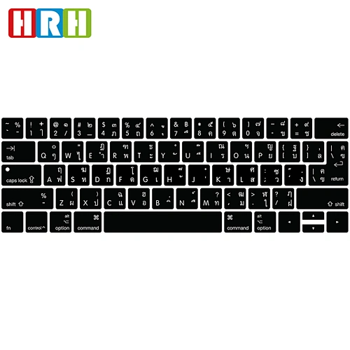 Arabic,russian,Swiss Language silicone keyboard skin  Protector Skin cover keyboard For Macbook New Pro 13  US/UK
