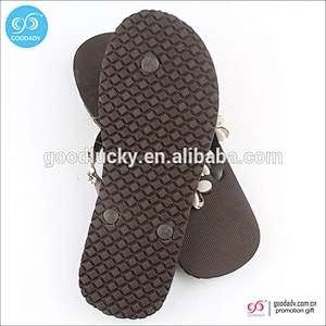 Supply machining rubber strap flip flop fashion lady flip flops