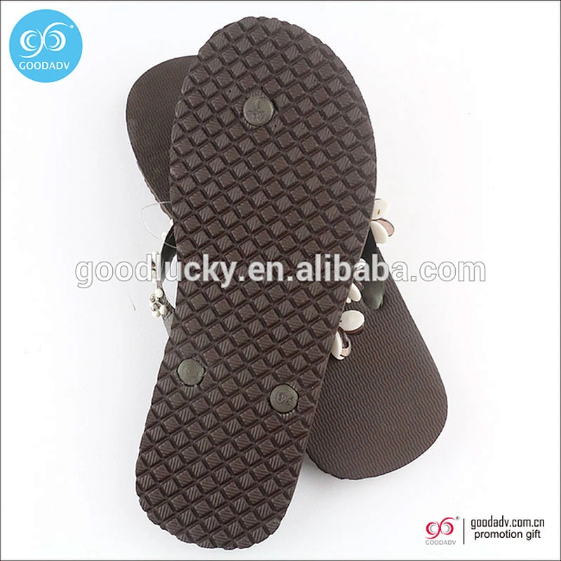 Supply machining rubber strap flip flop fashion lady flip flops