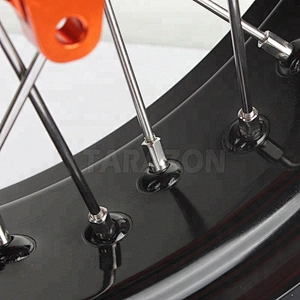 17 Inch Forge Motorcycle Spoke Wheel sets for KTM Supermoto