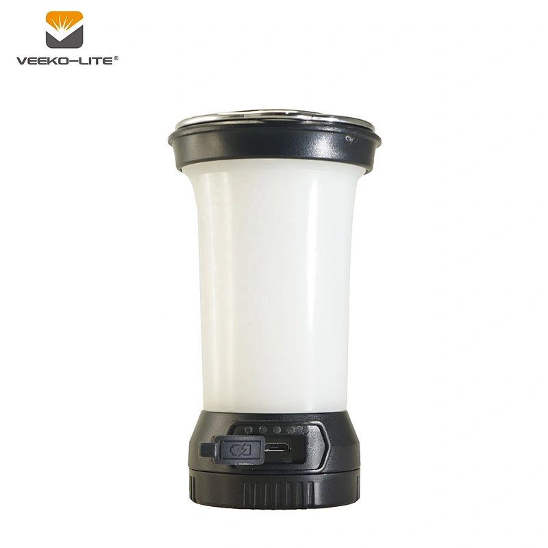 USB Rechargeable LED Camping Light Small Flash Light Emergency Red light Multi Function