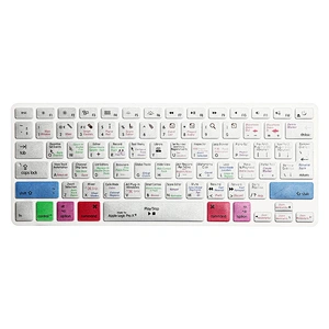 Best Sellers In Alibab Logic Pro X Silicone Shortcuts Keyboard Cover laptop keyboard skin for Macbook Pro Retina 15