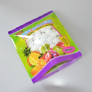 25kg 10kg 5kg 1kg transparent clear plastic PE white sugar, food packing bag