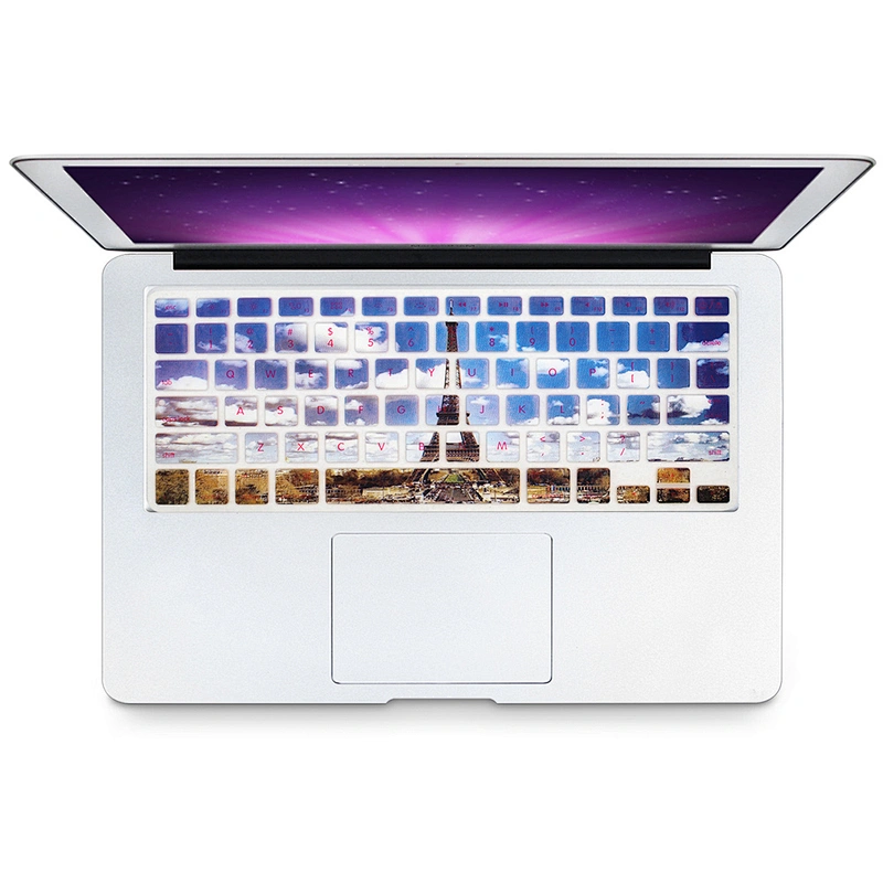 2 in 1 Silicone Keyboard Cover and Eco-friendly Laptop Case For macbook case silicon for macbook 12 inch case