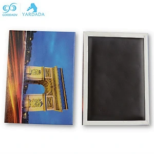 Home decoration product promotional tin fridge magnet souvenir fridge magnet