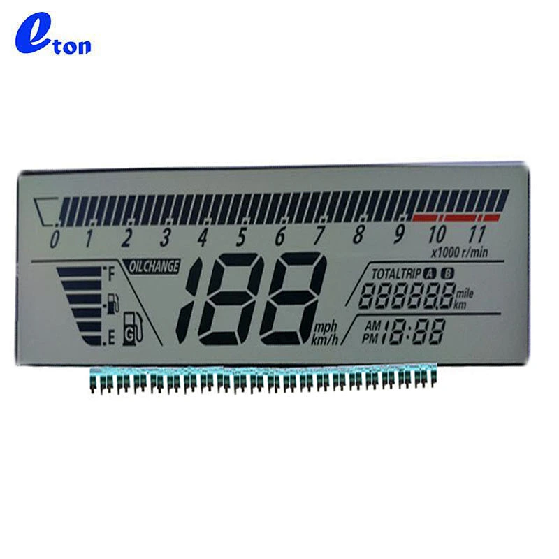 Motorcycle HTN Speedometer LCD Display Screen