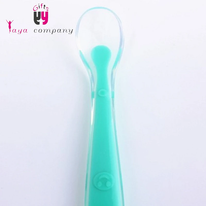 FDA Nice Baby product of Silicone spoon with many size and color