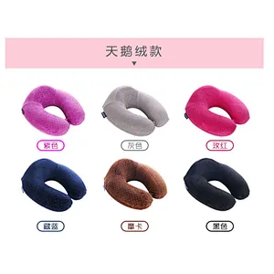 New Unique Health Care Comfort Breathable U shape Memory Foam sleeping travel Nap Neck Multifunctional Pillow