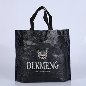 Accept custom wholesale non-woven bag belt with hand for shopping